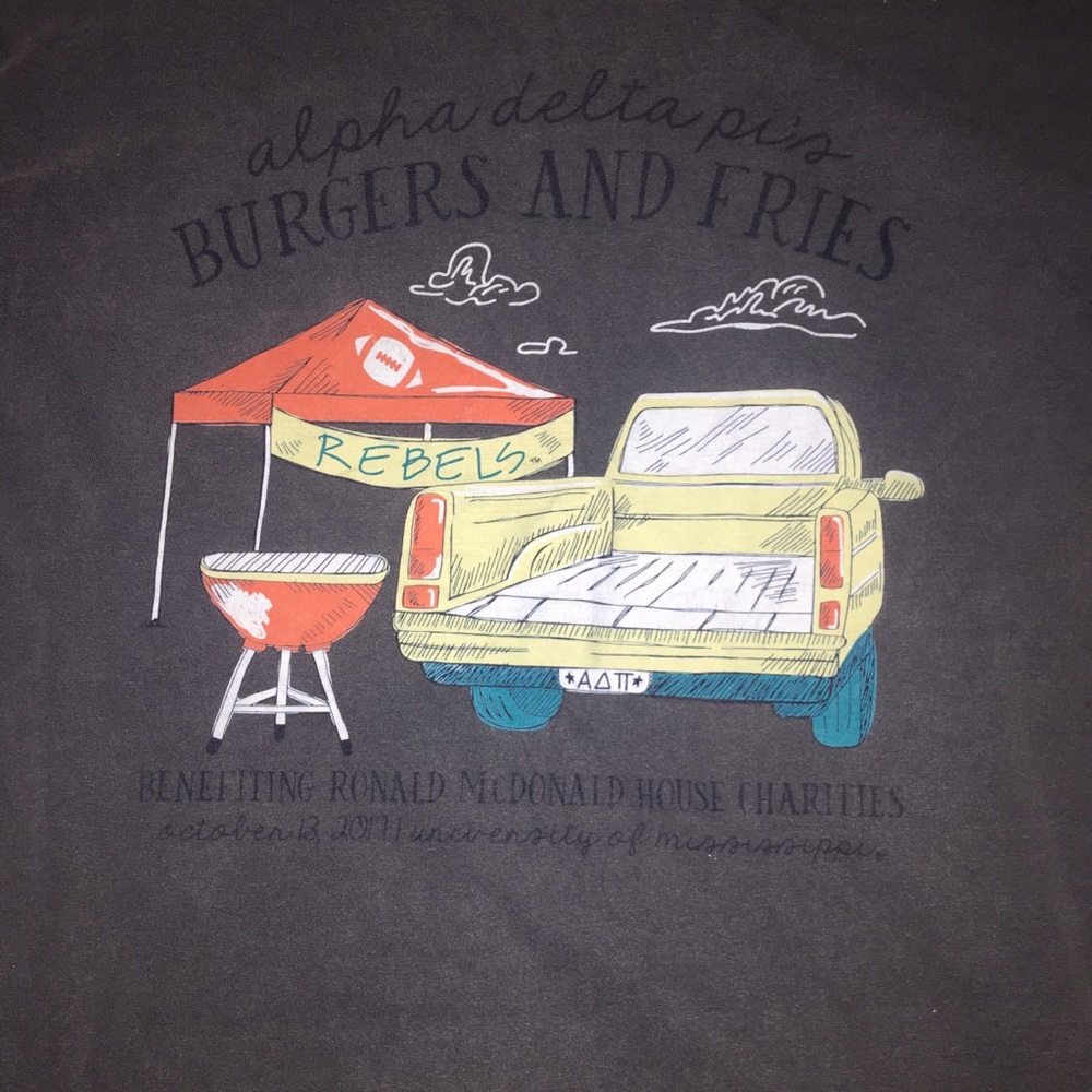 Alpha delta pi ole miss shirt